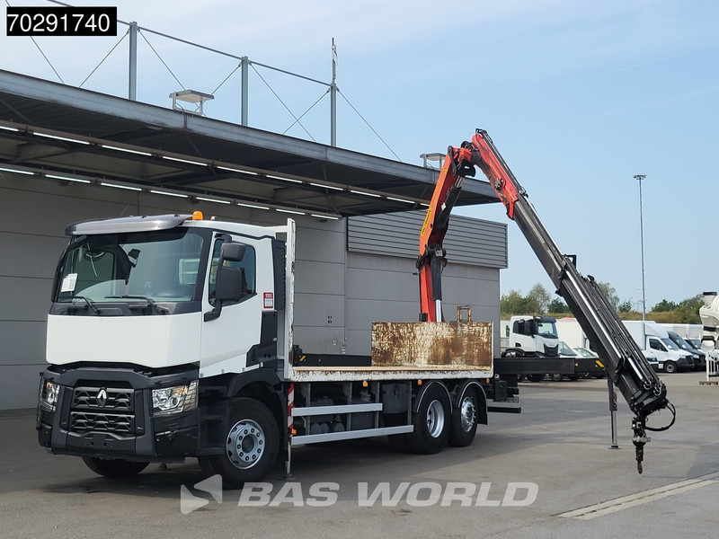 Renault C 380 6X2 Palfinger PK 22002 EH Crane Optibrake Euro 6 - شاحنات مسطحة, شاحنة كرين: صور 5 Renault C 380 6X2 Palfinger PK 22002 EH Crane Optibrake Euro 6 - شاحنات مسطحة, شاحنة كرين: صور 5