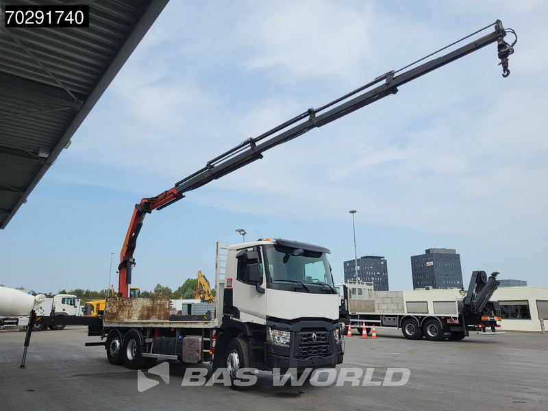 Renault C 380 6X2 Palfinger PK 22002 EH Crane Optibrake Euro 6 - شاحنات مسطحة, شاحنة كرين: صور 3 Renault C 380 6X2 Palfinger PK 22002 EH Crane Optibrake Euro 6 - شاحنات مسطحة, شاحنة كرين: صور 3