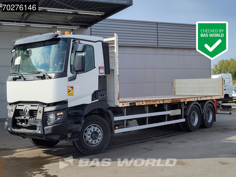 Renault C 380 6X4 7500mm platform Automatic Retarder Euro 6 - شاحنات مسطحة: صور 1 Renault C 380 6X4 7500mm platform Automatic Retarder Euro 6 - شاحنات مسطحة: صور 1