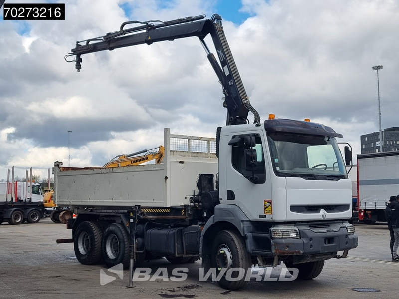 Renault Kerax 360 6X4 Hiab 144 B-2 Hiduo Kran Manual Big-Axle Steelsuspension Euro 3 - قلابات, شاحنة كرين: صور 3 Renault Kerax 360 6X4 Hiab 144 B-2 Hiduo Kran Manual Big-Axle Steelsuspension Euro 3 - قلابات, شاحنة كرين: صور 3