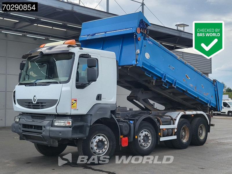 Renault Kerax 430 8X4 15m3 Forez Bennes Tipper 3-sides Steelsuspension Big-Axle Automatic Euro 5 - قلابات: صور 1 Renault Kerax 430 8X4 15m3 Forez Bennes Tipper 3-sides Steelsuspension Big-Axle Automatic Euro 5 - قلابات: صور 1