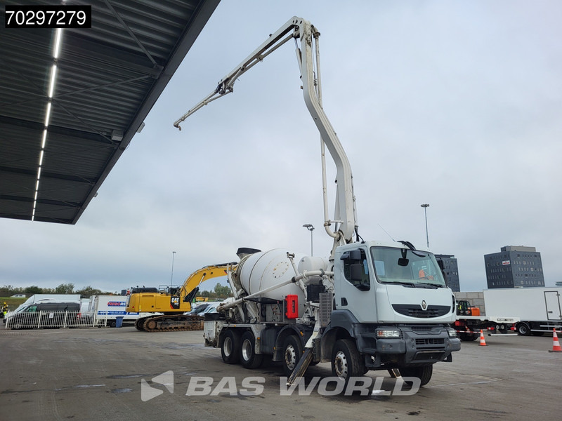 Renault Kerax 8X4 Mecbo M3-23/100-BZ Pomp+Mixer Big-Axle Steelsuspension Euro 5 - شاحنة خلاطة خرسانة: صور 3 Renault Kerax 8X4 Mecbo M3-23/100-BZ Pomp+Mixer Big-Axle Steelsuspension Euro 5 - شاحنة خلاطة خرسانة: صور 3