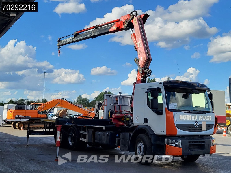 Renault Premium 370 6X2 Fassi F330B.23 Kran Crane Manual Big-Axle Lift-Axle Euro 4 - شاحنات مسطحة, شاحنة كرين: صور 3 Renault Premium 370 6X2 Fassi F330B.23 Kran Crane Manual Big-Axle Lift-Axle Euro 4 - شاحنات مسطحة, شاحنة كرين: صور 3