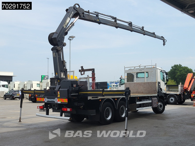 Renault Premium 380 6X4 HIAB X-HIDUO 188 E-5 Crane Steelsuspension Big-Axle Automatic Euro 6 - شاحنات مسطحة, شاحنة كرين: صور 5 Renault Premium 380 6X4 HIAB X-HIDUO 188 E-5 Crane Steelsuspension Big-Axle Automatic Euro 6 - شاحنات مسطحة, شاحنة كرين: صور 5