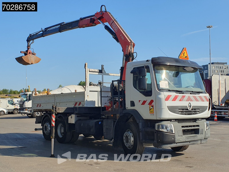 Renault Premium 380 Premium 6X2 Fassi F150A23 Crane Remote Tipper Manual Euro 5 - قلابات, شاحنة كرين: صور 3 Renault Premium 380 Premium 6X2 Fassi F150A23 Crane Remote Tipper Manual Euro 5 - قلابات, شاحنة كرين: صور 3