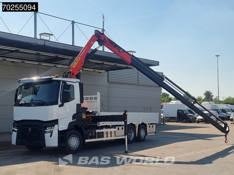 Renault T 440 6X2 2024 NL reg. possible Palfinger PK24.001 SLD Crane Lift+Lenkasche Euro 6 - شاحنات مسطحة, شاحنة كرين: صور 3 Renault T 440 6X2 2024 NL reg. possible Palfinger PK24.001 SLD Crane Lift+Lenkasche Euro 6 - شاحنات مسطحة, شاحنة كرين: صور 3