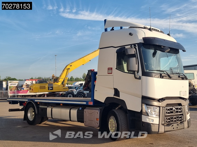 Renault T 460 4X2 19tonner Automatic Hartholz-Boden Standklima Euro 6 - شاحنات مسطحة: صور 3 Renault T 460 4X2 19tonner Automatic Hartholz-Boden Standklima Euro 6 - شاحنات مسطحة: صور 3