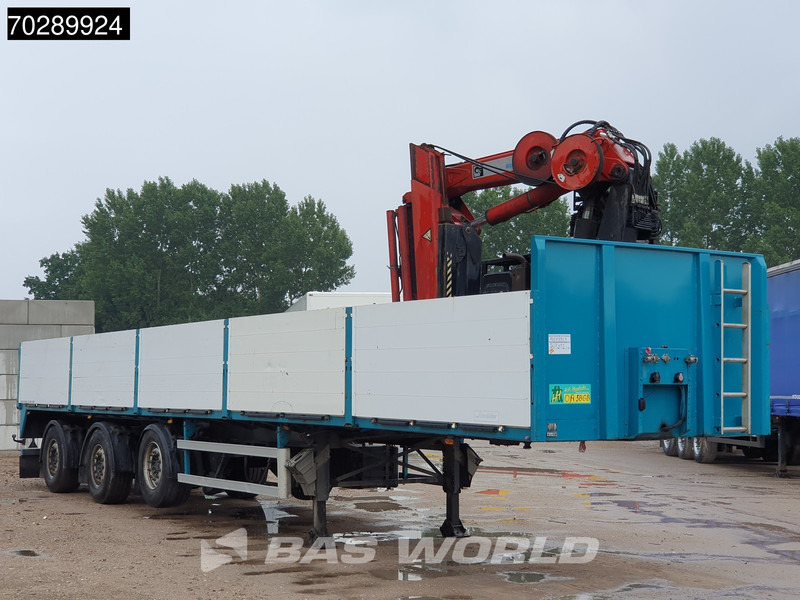 SCHROEDER WIESMOOR S12/27P2-13,2KR 2 steal wheels Liftachse 2 x Lenkachse - نصف مقطورة مسطحة: صور 3 SCHROEDER WIESMOOR S12/27P2-13,2KR 2 steal wheels Liftachse 2 x Lenkachse - نصف مقطورة مسطحة: صور 3