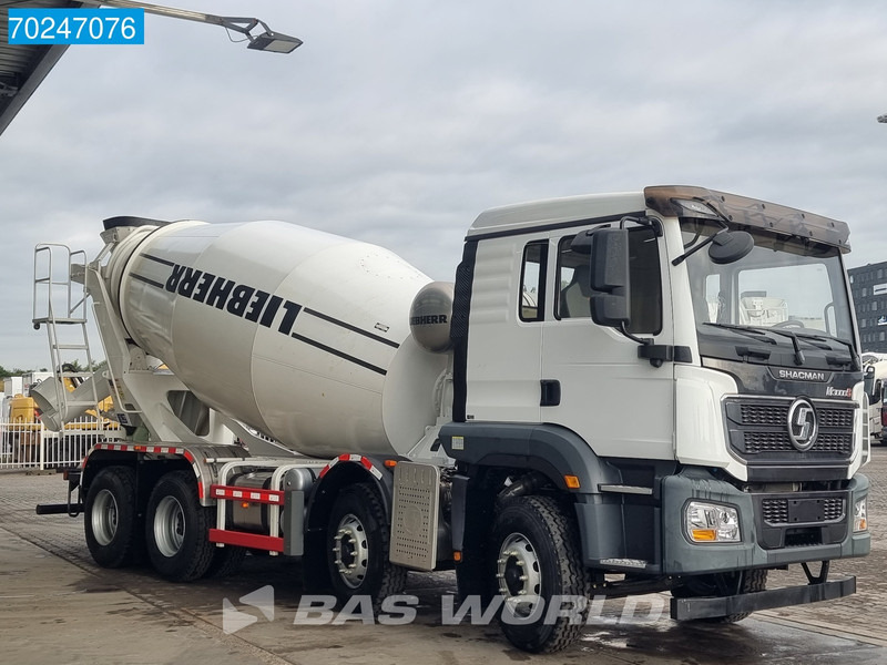 SHACMAN 8x4 EURO 6 8X4 NEW! 8m3 Liebherr Mixer Big-Axle Steel Suspension - شاحنة خلاطة خرسانة: صور 3 SHACMAN 8x4 EURO 6 8X4 NEW! 8m3 Liebherr Mixer Big-Axle Steel Suspension - شاحنة خلاطة خرسانة: صور 3
