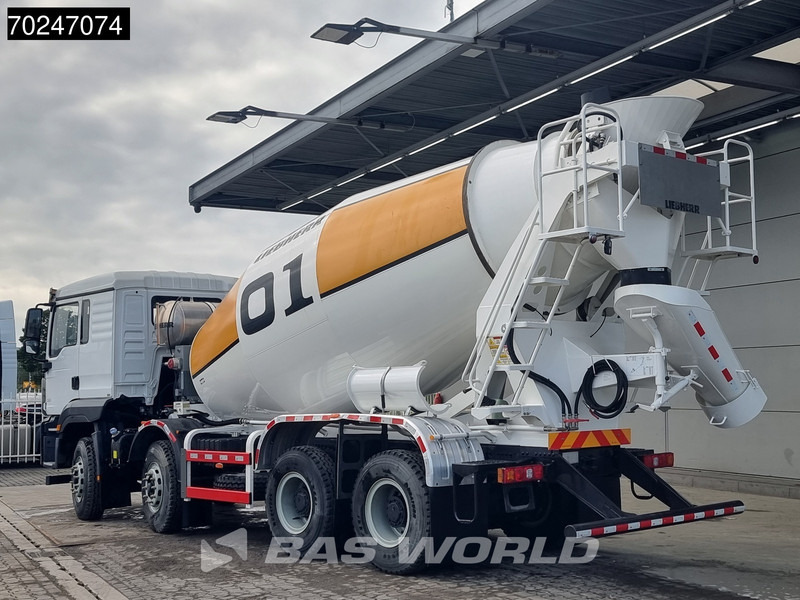 SHACMAN M3000 S 8X4 NEW! 8m3 Liebherr Mixer Big-Axle Steelsuspension - شاحنة خلاطة خرسانة: صور 2 SHACMAN M3000 S 8X4 NEW! 8m3 Liebherr Mixer Big-Axle Steelsuspension - شاحنة خلاطة خرسانة: صور 2