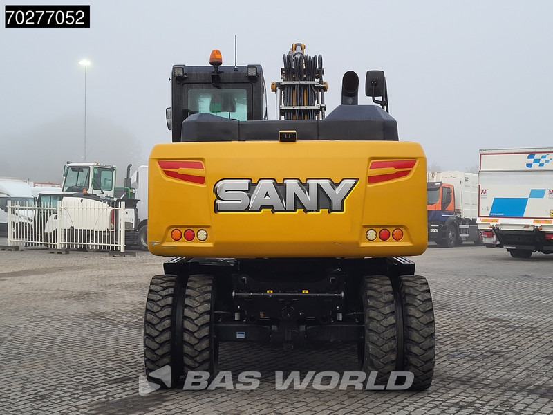 Sany SY155 W - حفارة على عجلات: صور 3 Sany SY155 W - حفارة على عجلات: صور 3
