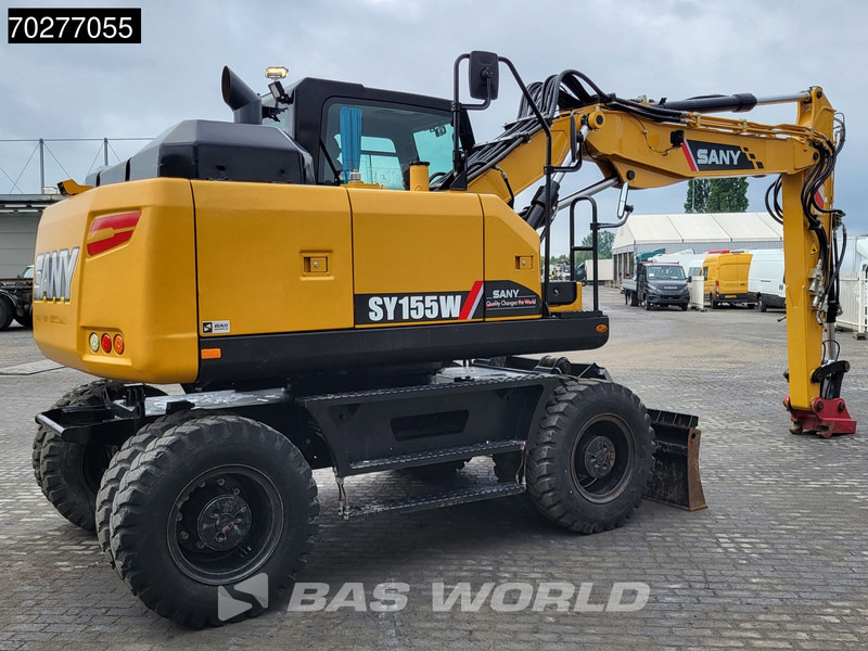 Sany SY155W - حفارة على عجلات: صور 5 Sany SY155W - حفارة على عجلات: صور 5
