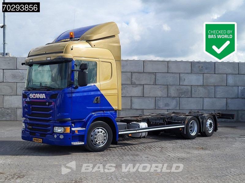 Scania G410 6X2 NL-Truck BDF Retarder Lift-steering axle Hydraulic ACC Euro 6 - شاحنات الحاويات/ جسم علوي قابل للتغيير شاحنة: صور 1 Scania G410 6X2 NL-Truck BDF Retarder Lift-steering axle Hydraulic ACC Euro 6 - شاحنات الحاويات/ جسم علوي قابل للتغيير شاحنة: صور 1