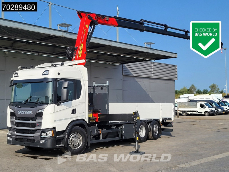 Scania G410 6X2 New! Palfinger PK24.001 SLD 5 Crane Kran Retarder Lift+Steering Axle LED ACC - شاحنات مسطحة, شاحنة كرين: صور 1 Scania G410 6X2 New! Palfinger PK24.001 SLD 5 Crane Kran Retarder Lift+Steering Axle LED ACC - شاحنات مسطحة, شاحنة كرين: صور 1