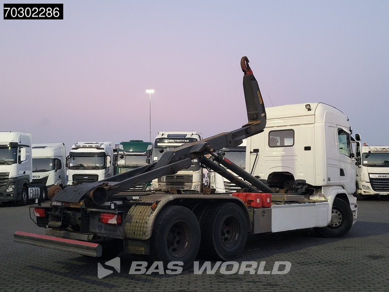 Scania G450 6X2 HIAB XR21Z59 containersystem 3-pedals Retarder Lift-Axle Euro 6 - شاحنة ذات الخطاف: صور 5 Scania G450 6X2 HIAB XR21Z59 containersystem 3-pedals Retarder Lift-Axle Euro 6 - شاحنة ذات الخطاف: صور 5