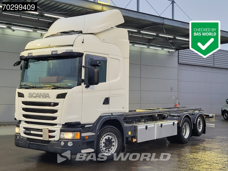 Scania G450 G 6X2 Full air suspension Automatic Lift+steering Axle Euro 6 - شاحنات الحاويات/ جسم علوي قابل للتغيير شاحنة: صور 1 Scania G450 G 6X2 Full air suspension Automatic Lift+steering Axle Euro 6 - شاحنات الحاويات/ جسم علوي قابل للتغيير شاحنة: صور 1