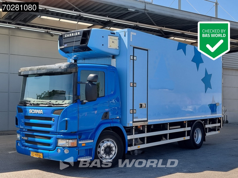 Scania P230 4X2 NL-Truck Carrier Supra 950mt Ladebordwand Navi Euro 5 - مبردة شاحنة: صور 1 Scania P230 4X2 NL-Truck Carrier Supra 950mt Ladebordwand Navi Euro 5 - مبردة شاحنة: صور 1