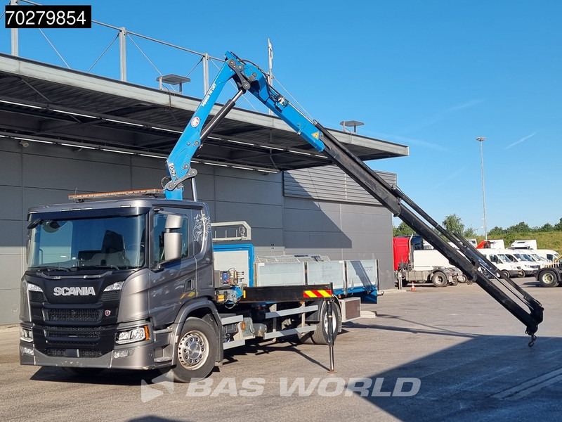 Scania P280 4X2 HMF 1420K-RC Kran Crane Automatic Euro 6 - شاحنات مسطحة, شاحنة كرين: صور 5 Scania P280 4X2 HMF 1420K-RC Kran Crane Automatic Euro 6 - شاحنات مسطحة, شاحنة كرين: صور 5