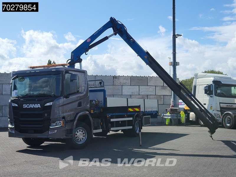 Scania P280 4X2 HMF 1420K-RC Kran Crane Automatic Euro 6 - شاحنات مسطحة, شاحنة كرين: صور 5 Scania P280 4X2 HMF 1420K-RC Kran Crane Automatic Euro 6 - شاحنات مسطحة, شاحنة كرين: صور 5