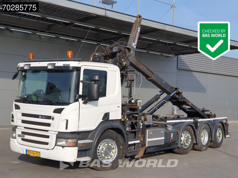 Scania P360 8X2 NL-Truck 21 Tonnes HIAB Hydrauliek Lift-Lenkachse Euro 5 - شاحنة ذات الخطاف, شاحنة كرين: صور 1 Scania P360 8X2 NL-Truck 21 Tonnes HIAB Hydrauliek Lift-Lenkachse Euro 5 - شاحنة ذات الخطاف, شاحنة كرين: صور 1