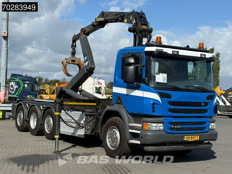 Scania P410 8X2 NL-Truck Palfinger Q150Z Crane 30T VDL hooklift Lift-Lenkachse Euro 6 - شاحنة ذات الخطاف, شاحنة كرين: صور 3 Scania P410 8X2 NL-Truck Palfinger Q150Z Crane 30T VDL hooklift Lift-Lenkachse Euro 6 - شاحنة ذات الخطاف, شاحنة كرين: صور 3