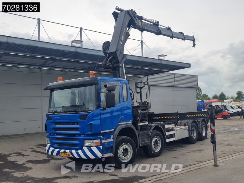 Scania P420 8X2 NL-Truck Hiab 377EP-4 Hipro Kran + Transcom TRC28S Euro 5 - شاحنة ذات الخطاف, شاحنة كرين: صور 5 Scania P420 8X2 NL-Truck Hiab 377EP-4 Hipro Kran + Transcom TRC28S Euro 5 - شاحنة ذات الخطاف, شاحنة كرين: صور 5