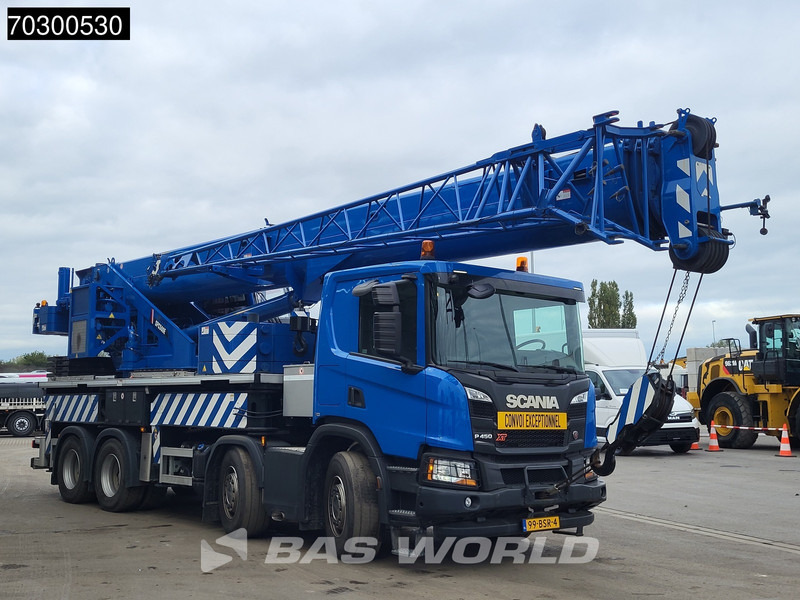 Scania P450 P 8X4 Palfinger/SANY SPC500E Telescopic Crane Retarder Navi Automatic Euro 6 - شاحنة كرين: صور 3 Scania P450 P 8X4 Palfinger/SANY SPC500E Telescopic Crane Retarder Navi Automatic Euro 6 - شاحنة كرين: صور 3