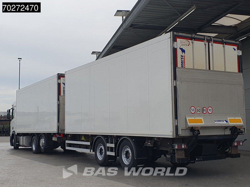 Scania R410 6X2 Carrier Supra 1250 Multi temp Retarder Ladebordwand Liftachse Euro 6 - شاحنة: صور 2 Scania R410 6X2 Carrier Supra 1250 Multi temp Retarder Ladebordwand Liftachse Euro 6 - شاحنة: صور 2