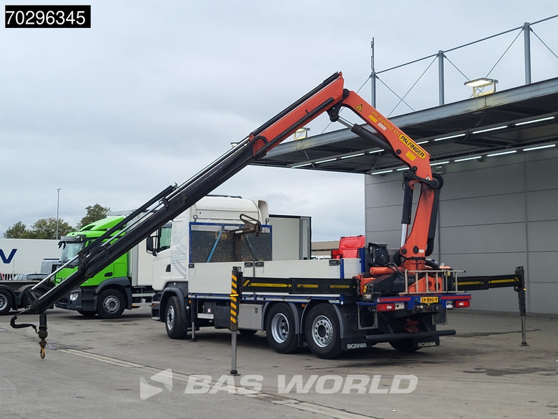 Scania R410 R 6X2 NL-Truck Palfinger PK22002-EH Crane Kran Lift+Steering-Axle Euro 6 - شاحنات مسطحة, شاحنة كرين: صور 5 Scania R410 R 6X2 NL-Truck Palfinger PK22002-EH Crane Kran Lift+Steering-Axle Euro 6 - شاحنات مسطحة, شاحنة كرين: صور 5