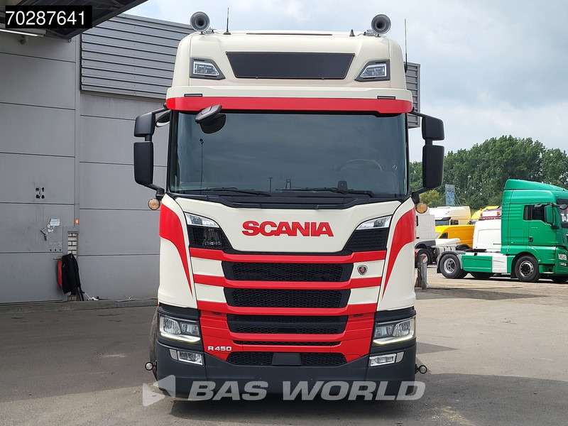 شاحنة جرار Scania R450 4X2 Retarder 2x Tanks Standklima LED Navi: صور 7