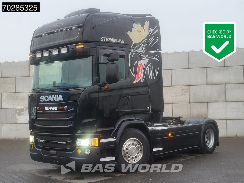 Scania R450 R 4X2 2xTanks Full-Air Retarder Standklima Hydraulik ACC - شاحنة جرار: صور 1 Scania R450 R 4X2 2xTanks Full-Air Retarder Standklima Hydraulik ACC - شاحنة جرار: صور 1