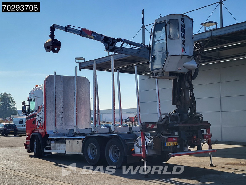 Scania R450 R 6X4 NL-Truck Kesla 2110T Crane Kran Holztransport Manual ACC Xenon Euro 6 - شاحنة قطع الأشجار, شاحنة كرين: صور 2 Scania R450 R 6X4 NL-Truck Kesla 2110T Crane Kran Holztransport Manual ACC Xenon Euro 6 - شاحنة قطع الأشجار, شاحنة كرين: صور 2