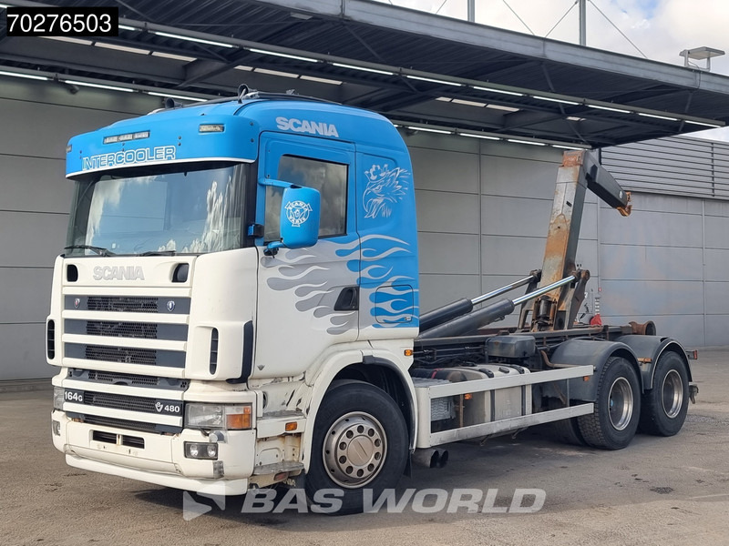 Scania R480 6X2 20tons Multilift LBS 20-570 Retarder Manual Euro 3 - شاحنة ذات الخطاف: صور 3 Scania R480 6X2 20tons Multilift LBS 20-570 Retarder Manual Euro 3 - شاحنة ذات الخطاف: صور 3