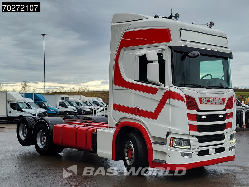 Scania R500 6X2 Chassis Retarder ACC Navi Liftachse Automatic Euro 6 - الشاسيه شاحنة: صور 3 Scania R500 6X2 Chassis Retarder ACC Navi Liftachse Automatic Euro 6 - الشاسيه شاحنة: صور 3