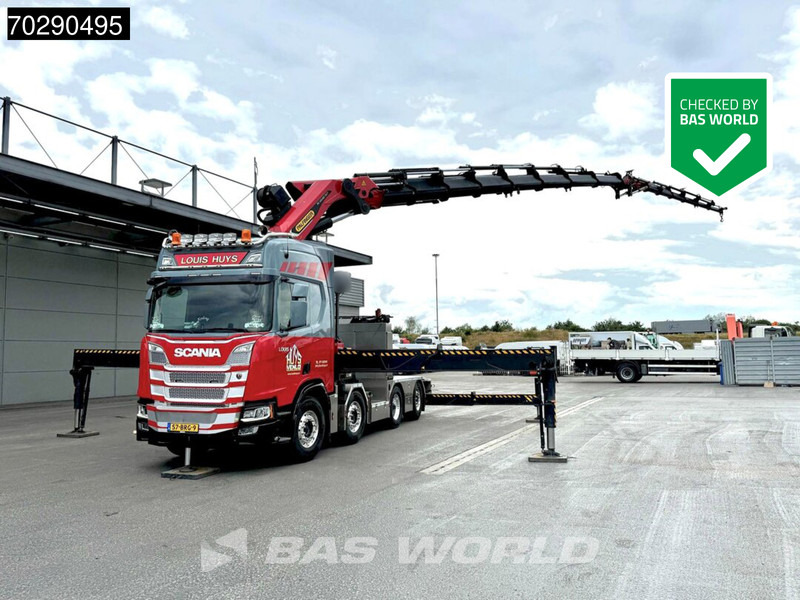 Scania R500 8X2 NL-Truck Palfinger PK165002 TEC 7 Crane Winch Fly-Jib Retarder Lift+steering - شاحنة جرار: صور 1 Scania R500 8X2 NL-Truck Palfinger PK165002 TEC 7 Crane Winch Fly-Jib Retarder Lift+steering - شاحنة جرار: صور 1