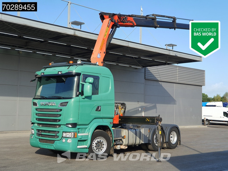 Scania R520 6X4 Palfinger PK23002 Crane Retarder Xenon Euro 6 - شاحنة جرار: صور 1 Scania R520 6X4 Palfinger PK23002 Crane Retarder Xenon Euro 6 - شاحنة جرار: صور 1