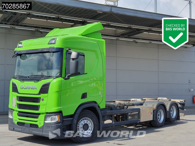 Scania R520 R 6X2 BDF Retarder Lift-axle Automatic LED ACC Euro 6 - شاحنات الحاويات/ جسم علوي قابل للتغيير شاحنة: صور 1 Scania R520 R 6X2 BDF Retarder Lift-axle Automatic LED ACC Euro 6 - شاحنات الحاويات/ جسم علوي قابل للتغيير شاحنة: صور 1