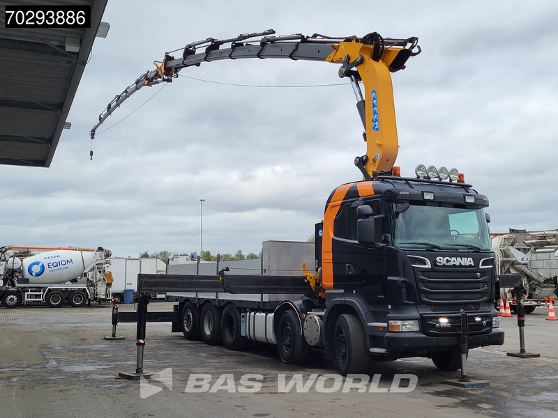 Scania R560 R 10X4 EFFER 655 / 6S Crane +Jib Winch 3-Pedals Lift+Steering-Axle Retarder Euro 5 - شاحنات مسطحة, شاحنة كرين: صور 3 Scania R560 R 10X4 EFFER 655 / 6S Crane +Jib Winch 3-Pedals Lift+Steering-Axle Retarder Euro 5 - شاحنات مسطحة, شاحنة كرين: صور 3