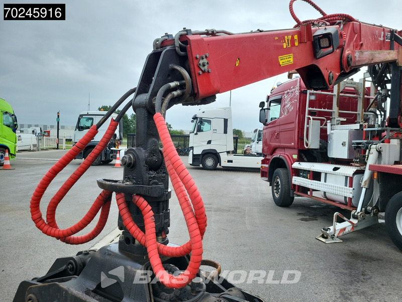 Scania R580 6X4 3-Pedals Jonsered J28505 83 Crane Kran Steel-suspension Retarder Euro 6 - شاحنة قطع الأشجار, شاحنة كرين: صور 5 Scania R580 6X4 3-Pedals Jonsered J28505 83 Crane Kran Steel-suspension Retarder Euro 6 - شاحنة قطع الأشجار, شاحنة كرين: صور 5