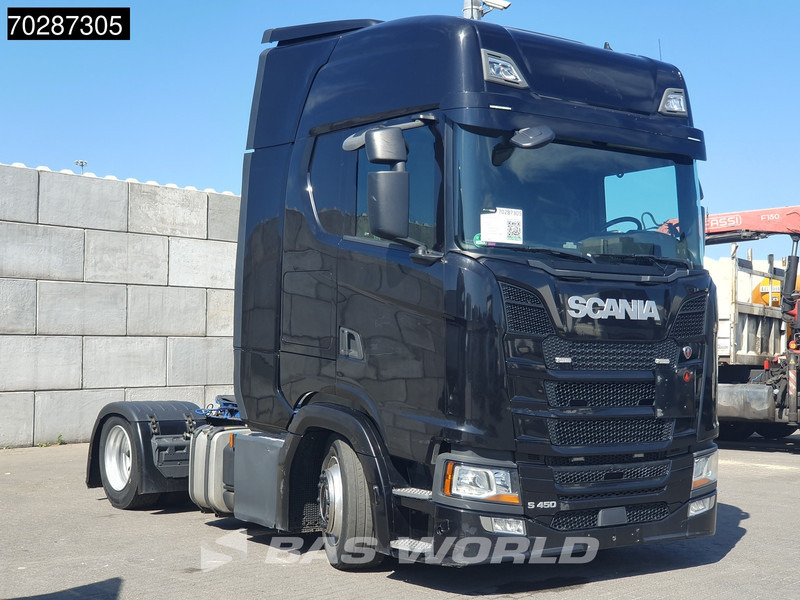 Scania S450 4X2 Mega Retarder Hebesattel 2xTanks Standklima ACC - شاحنة جرار: صور 3 Scania S450 4X2 Mega Retarder Hebesattel 2xTanks Standklima ACC - شاحنة جرار: صور 3