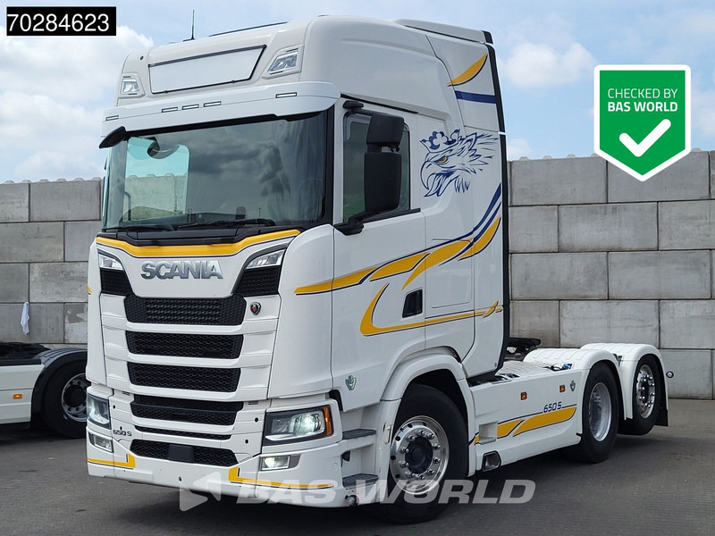 Scania S650 S 6X2 Retarder Liftachse Full-Air Leather Alcoa's - شاحنة جرار: صور 1 Scania S650 S 6X2 Retarder Liftachse Full-Air Leather Alcoa's - شاحنة جرار: صور 1