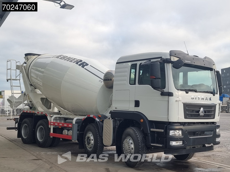 Sitrak G5 350 8X4 8m3 Liebherr HTM 804 H Mixer Big-Axle Steelsuspension - شاحنة خلاطة خرسانة: صور 3 Sitrak G5 350 8X4 8m3 Liebherr HTM 804 H Mixer Big-Axle Steelsuspension - شاحنة خلاطة خرسانة: صور 3
