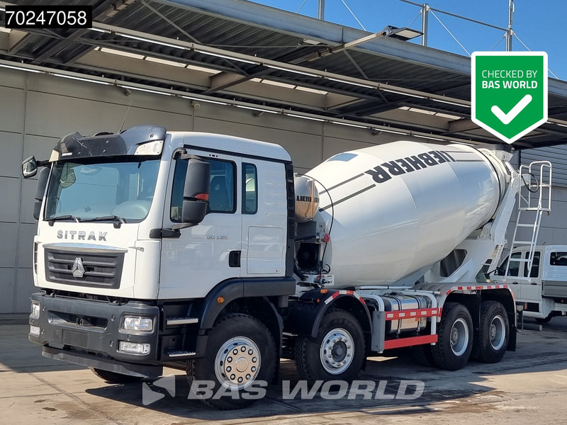 Sitrak G5 350 8X4 8m3 Liebherr Mixer Big-Axle Steelsuspension - شاحنة خلاطة خرسانة: صور 1 Sitrak G5 350 8X4 8m3 Liebherr Mixer Big-Axle Steelsuspension - شاحنة خلاطة خرسانة: صور 1