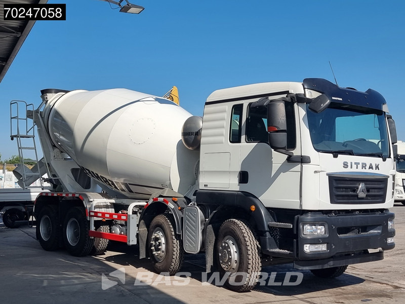 Sitrak G5 350 8X4 8m3 Liebherr Mixer Big-Axle Steelsuspension - شاحنة خلاطة خرسانة: صور 3 Sitrak G5 350 8X4 8m3 Liebherr Mixer Big-Axle Steelsuspension - شاحنة خلاطة خرسانة: صور 3