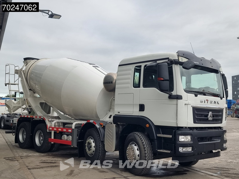 Sitrak G5 350 8X4 8m3 Liebherr mixer Manual Steel Suspension - شاحنة خلاطة خرسانة: صور 3 Sitrak G5 350 8X4 8m3 Liebherr mixer Manual Steel Suspension - شاحنة خلاطة خرسانة: صور 3