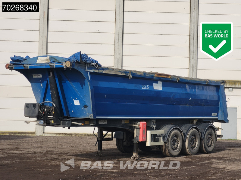 TISVOL 3 axles Liftachse 30m3 ALU - قلابة نصف مقطورة: صور 1 TISVOL 3 axles Liftachse 30m3 ALU - قلابة نصف مقطورة: صور 1