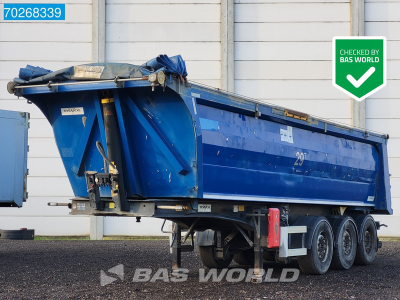TISVOL A-890150-EAL VR 3 axles 29m3 Liftachse ALU - قلابة نصف مقطورة: صور 1 TISVOL A-890150-EAL VR 3 axles 29m3 Liftachse ALU - قلابة نصف مقطورة: صور 1