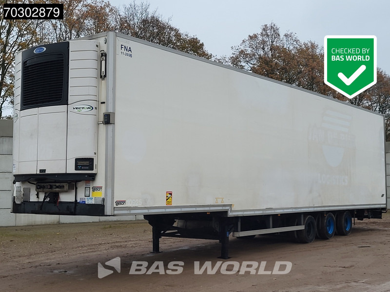 Talson Carrier Vector 1550 3 axles NL-Trailer Mega Aircargo Rollenbett Liftachse Blumenbreit - مبردة نصف مقطورة: صور 1 Talson Carrier Vector 1550 3 axles NL-Trailer Mega Aircargo Rollenbett Liftachse Blumenbreit - مبردة نصف مقطورة: صور 1