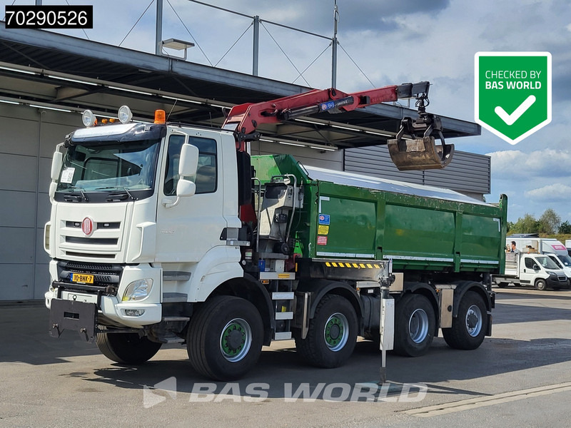 Tatra Tatra Phoenix 8P6R43/Phoenix 8X8 NL-Truck HMF 1943Z Crane 17m3 HSW Big-Axle Steering-Axle 8x8 Automatic Euro 6 - قلابات, شاحنة كرين: صور 1 Tatra Tatra Phoenix 8P6R43/Phoenix 8X8 NL-Truck HMF 1943Z Crane 17m3 HSW Big-Axle Steering-Axle 8x8 Automatic Euro 6 - قلابات, شاحنة كرين: صور 1