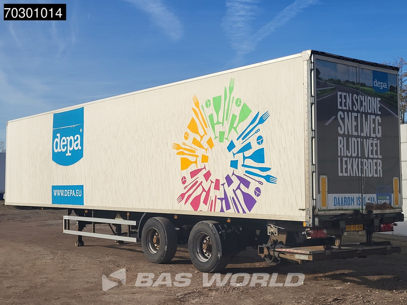 Tracon TO2 Tailgate Steering Axle - بصندوق مغلق نصف مقطورة: صور 2 Tracon TO2 Tailgate Steering Axle - بصندوق مغلق نصف مقطورة: صور 2